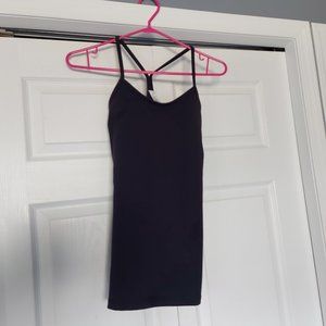 Lululemon Power Y Tank Top - Black Swan